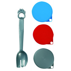 КРЫШКА И ЛОЖКА REESE СИНИЙ & СЕРЫЙ & КРАСНЫЙ