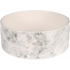 Керамическая миска 1700 мл Серая