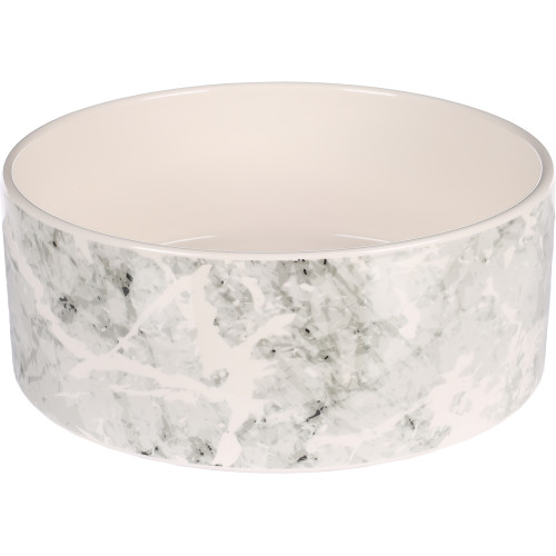 Керамическая миска 1700 мл Серая