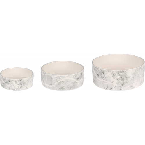 Керамическая миска 1700 мл Серая