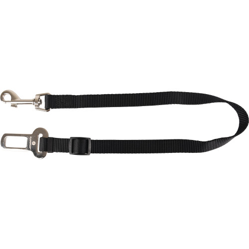 Поводок DOG SAFETY для авто, black, M (45-70 см)