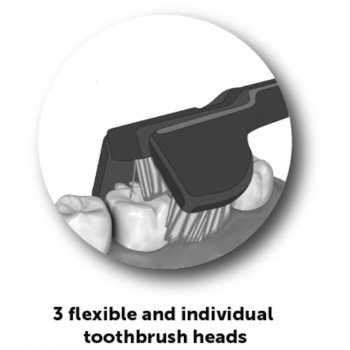 ЗУБНАЯ Трехголовая ЩЕТКА