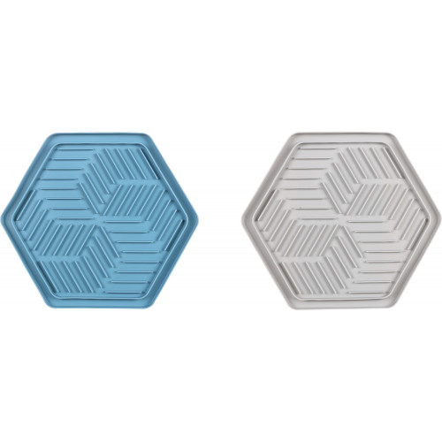 Лизательный коврик Голубой