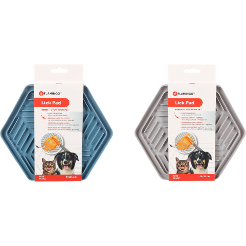 Лизательный коврик Голубой