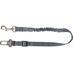 Поводок DOG SAFETY для авто, серый, S (43-50cм)