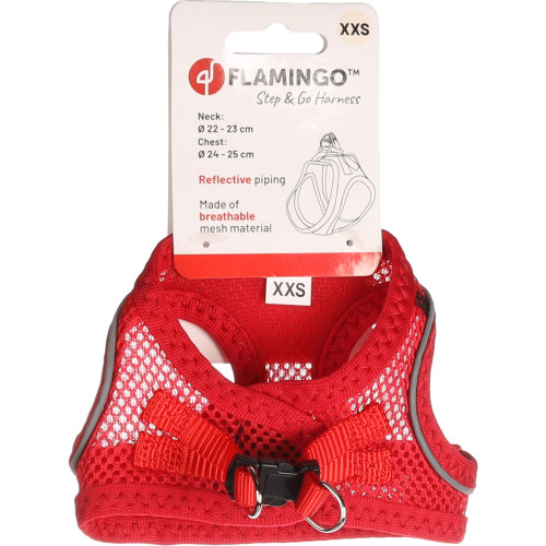 Шлейка STEP&GO BENTO Красная XXS