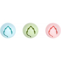 ЭЛЕКТРОННАЯ ИГРУШКА МЯЧ IRIS MIX (4 см)