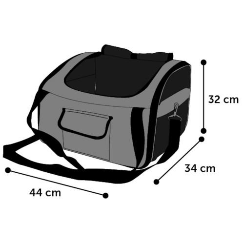 сумка-переноска для авто IDA 44x34x32cm