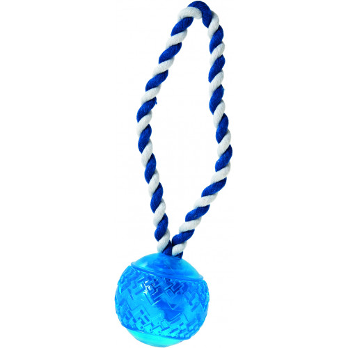 Мяч из TPR на веревке  (6,5 см)