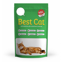 Силикагелевый наполнитель Best Cat Яблоко 30L