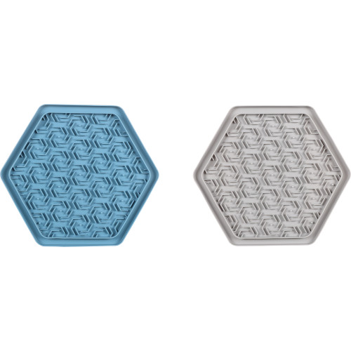 Лизательный коврик Серый