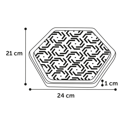Лизательный коврик Серый