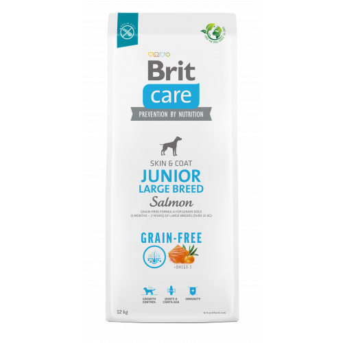 Brit Care Grain-free Junior Large Breed Salmon 