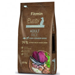 Fitmin Dog Purity Adult Rice, Fish & Venison