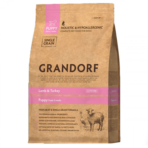 GRANDORF Lamb&Turkey Puppy