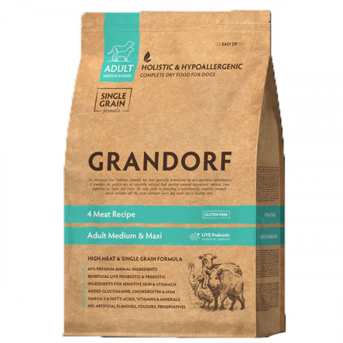 GRANDORF 4 Meat Adult Medium&Maxi