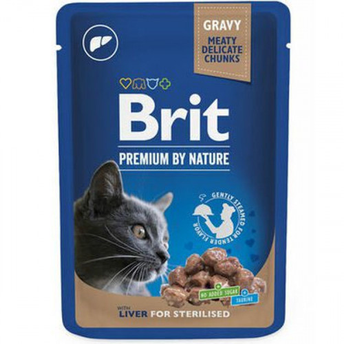 Brit Premium Cat Sterilized with liver