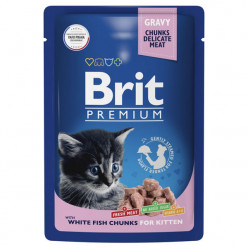 Brit Premium Cat for kittens with fish
