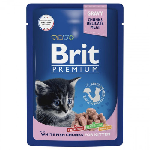Brit Premium Cat for kittens with fish