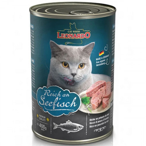 Leonardo canned fish for cats