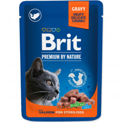 Brit Premium Cat Sterilized with salmon