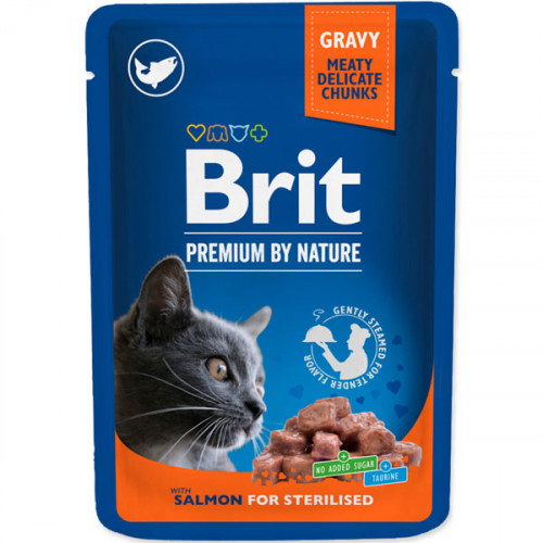 Brit Premium Cat Sterilized with salmon