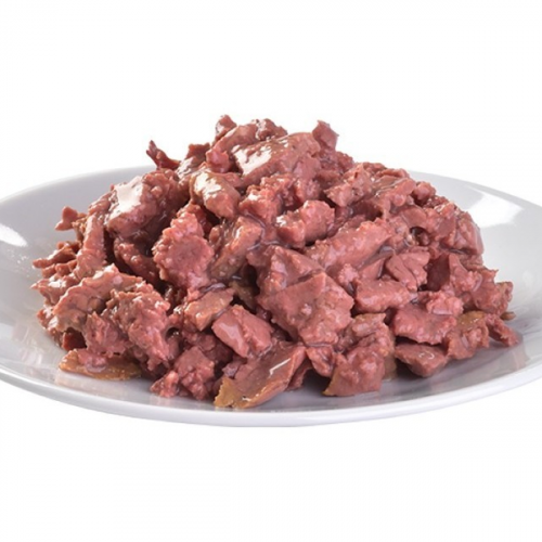 Brit Care Cat with salmon in sauce