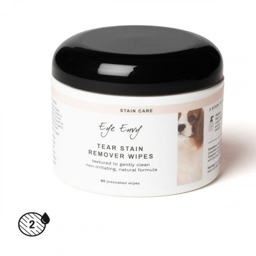 EyeEnvy 3-ступенчатый набор для удаления пятен от слез и потеков на мордочке (3 шт)