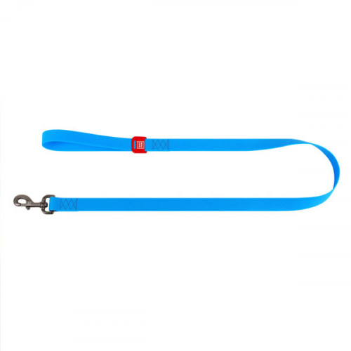 Поводок WAUDOG Waterproof, водостойкий, цвет голубой M 1,83 м