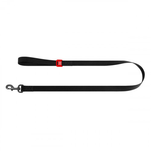 Поводок WAUDOG Waterproof, водостойкий, цвет черный M 1,8 м