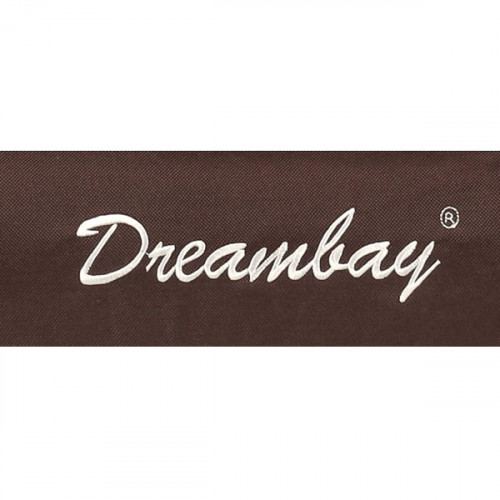 Лежак для собак Dreambay прямоугольный, коричневый (120x95 см)