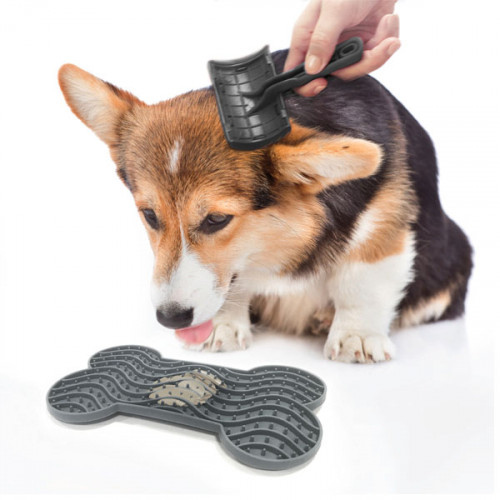 Лизательный коврик Косточка L