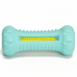 Игрушка - резиновый гантель, бирюзовый, 13 см