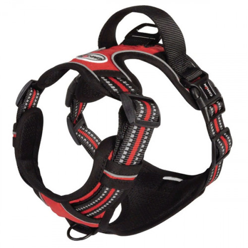 Camon Мягкая регулируемая шлейка "Comfort Prime", красная, XL