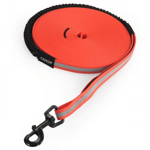 Camon Длинный тренировочный поводок, красный, 10 м