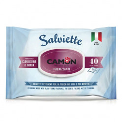 Camon Чистящие салфетки с запахом мирры "Camon", 40шт