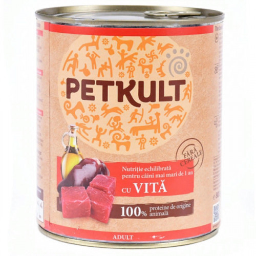 Консерва Petkult Adult Beef