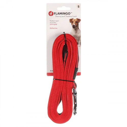 Тренировочный поводок XENO КРАСНЫЙ 5м