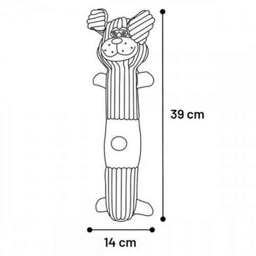 Игрушка мягкая разноцветная Wieske, собака/осёл (40см)