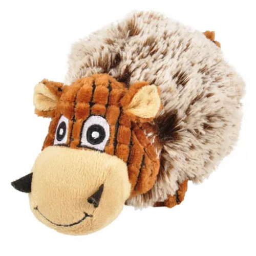 Игрушка плюшевая с мячом - буйвол/слон/собака 