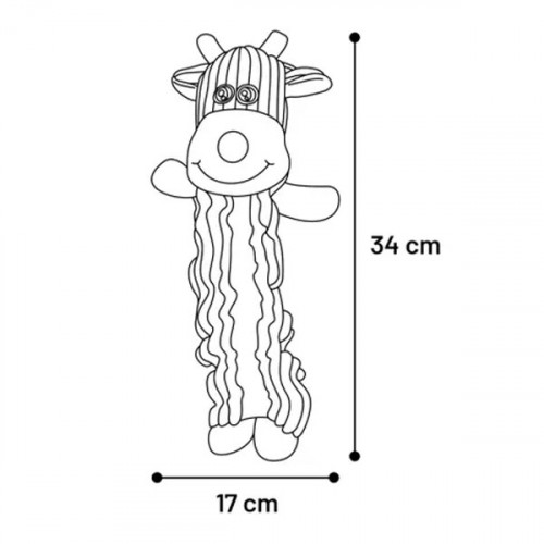 Игрушка мягкая разноцветная Wesse, корова/собака/осёл (34см)
