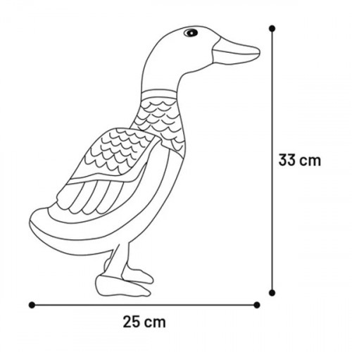 Игрушка плюшевая - утка Paloma (33см) 