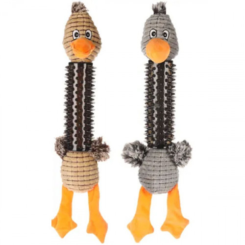 Игрушка мягкая разноцветная - утка Dukla (50cм)