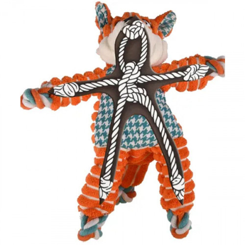 Игрушка мягкая - KONG  лиса, оранжевая S|M