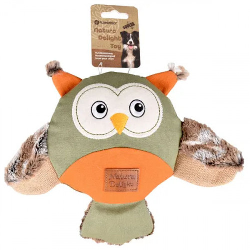 Игрушка мягкая Natura Delight - сова (24см)