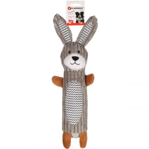 Игрушка мягкая - кролик Gommy, серый (43см)