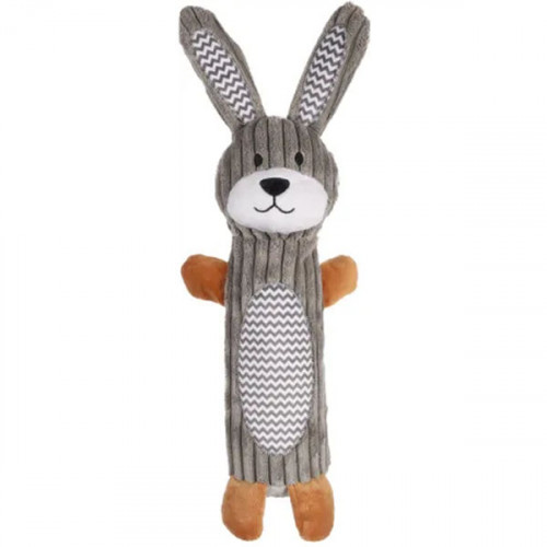 Игрушка мягкая - кролик Gommy, серый (43см)
