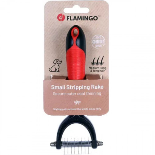 Триммерная расческа Премиум-Класса, красная S