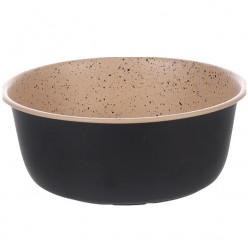 Миска для корма и воды DIMI, черная (15,7см / 1930мл)