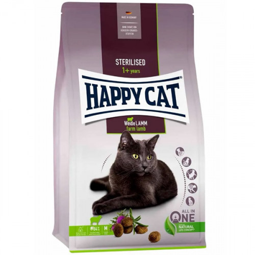 Happy Cat Sterilised Weide-Lamm